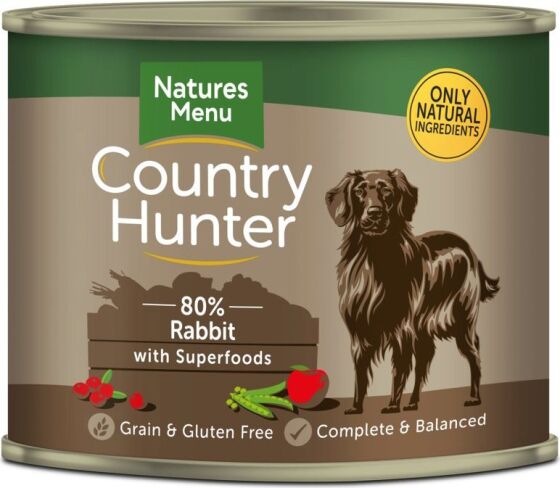 Natures Menu Country Hunter Cans Adult Rabbit