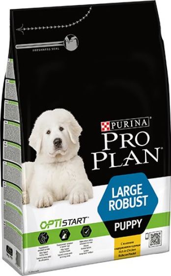 pro plan large robust puppy optistart