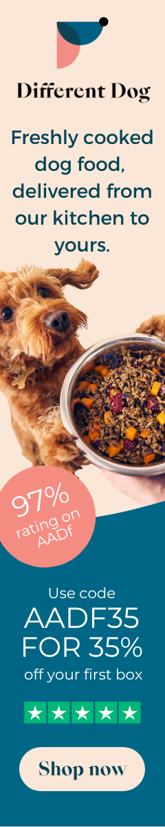 Get 35% off Different Dog today!