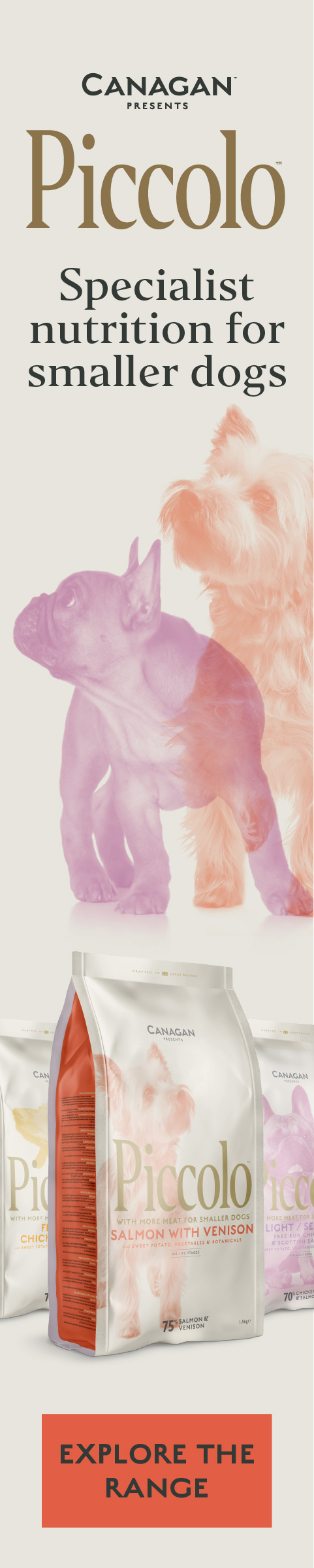 Piccolo - Specialist Nutrition for Smaller Dogs