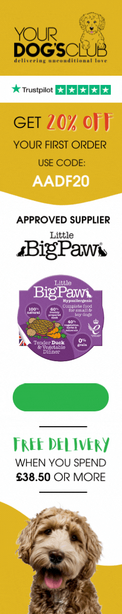 Your Dog's Club - Get 15% off your Little Bigpaw order today!