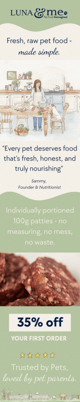 Luna & Me - The Highest Rated British Dog Food!