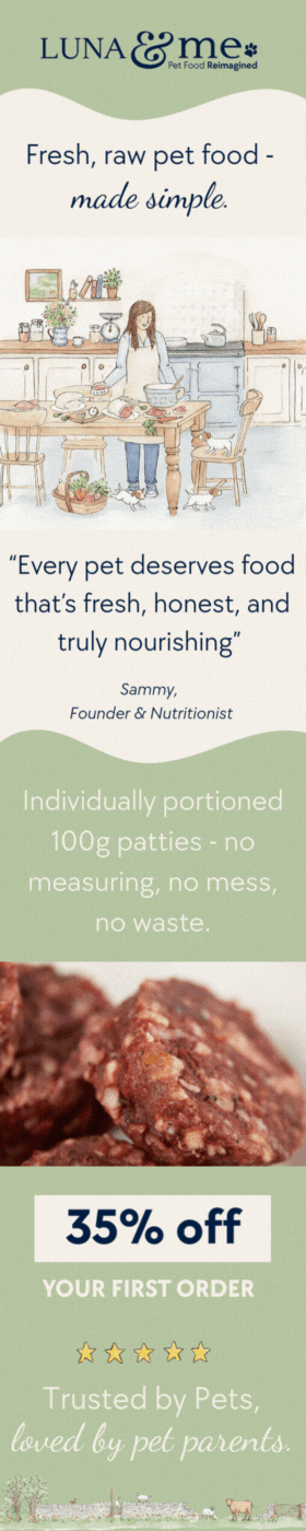 Luna & Me - The Highest Rated British Dog Food!