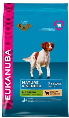Eukanuba Mature and Senior All Breeds Review All About Dog Food