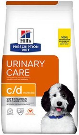 Hill s Prescription Diet c d Multicare Urinary Care Dry Review All About Dog Food