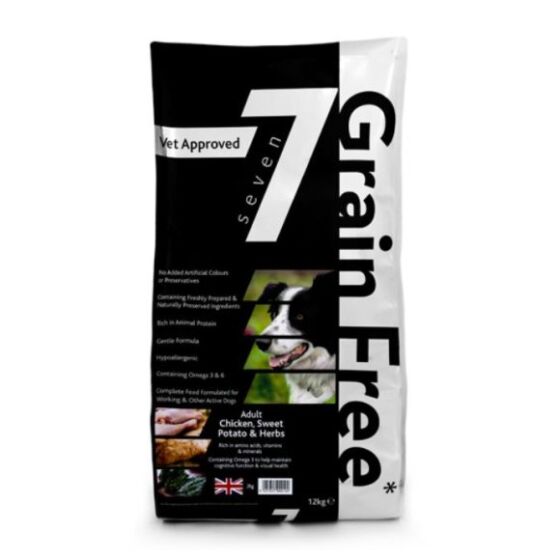 Seven Grain Free Adult Review All About Dog Food