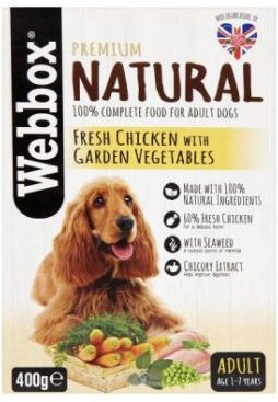 Webbox natural dog food hotsell