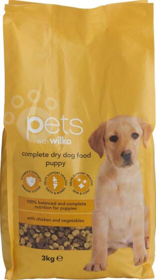 Wilko puppy food discount